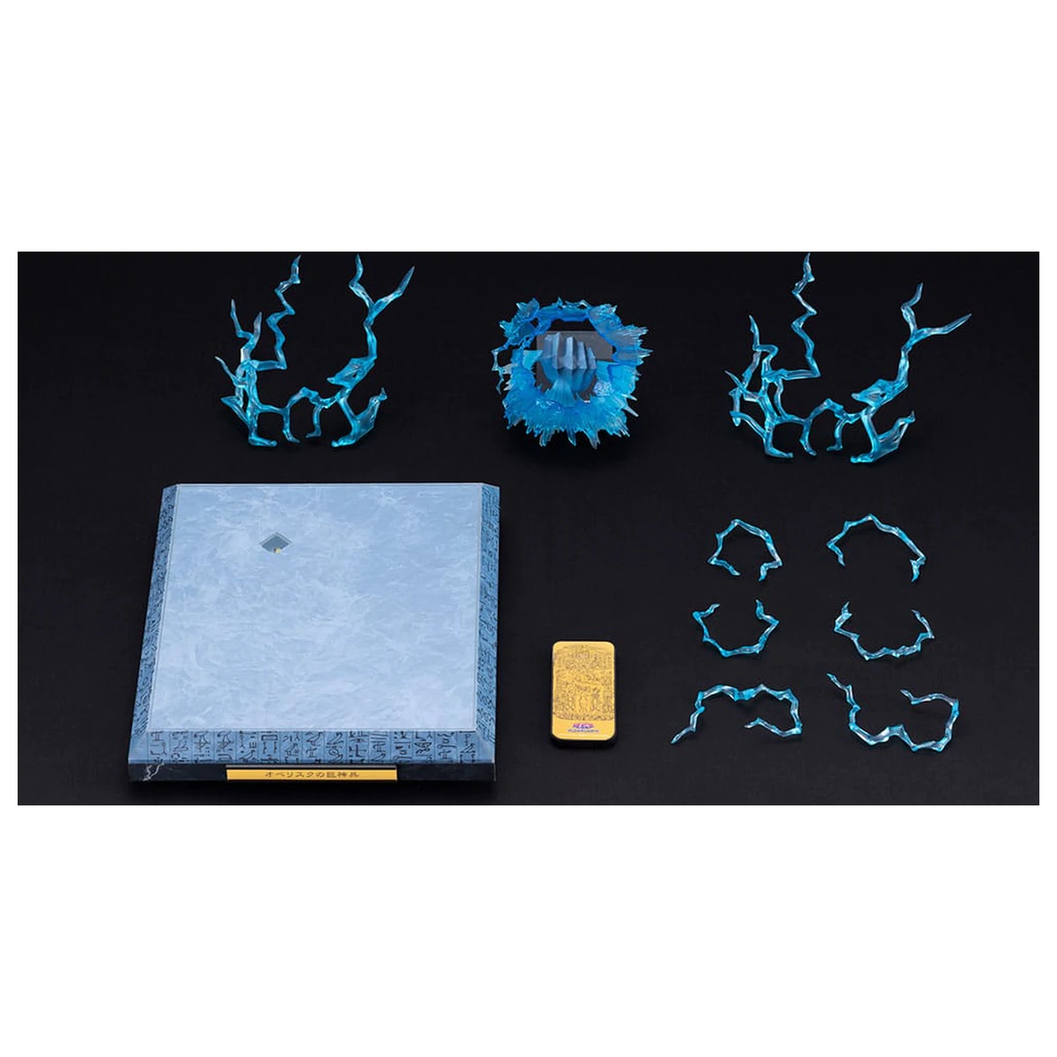 Yu-Gi-Oh! PVC kip dodatek Obelisk the Tormentor Egyptian God razširitveni deli set fotografija izdelka