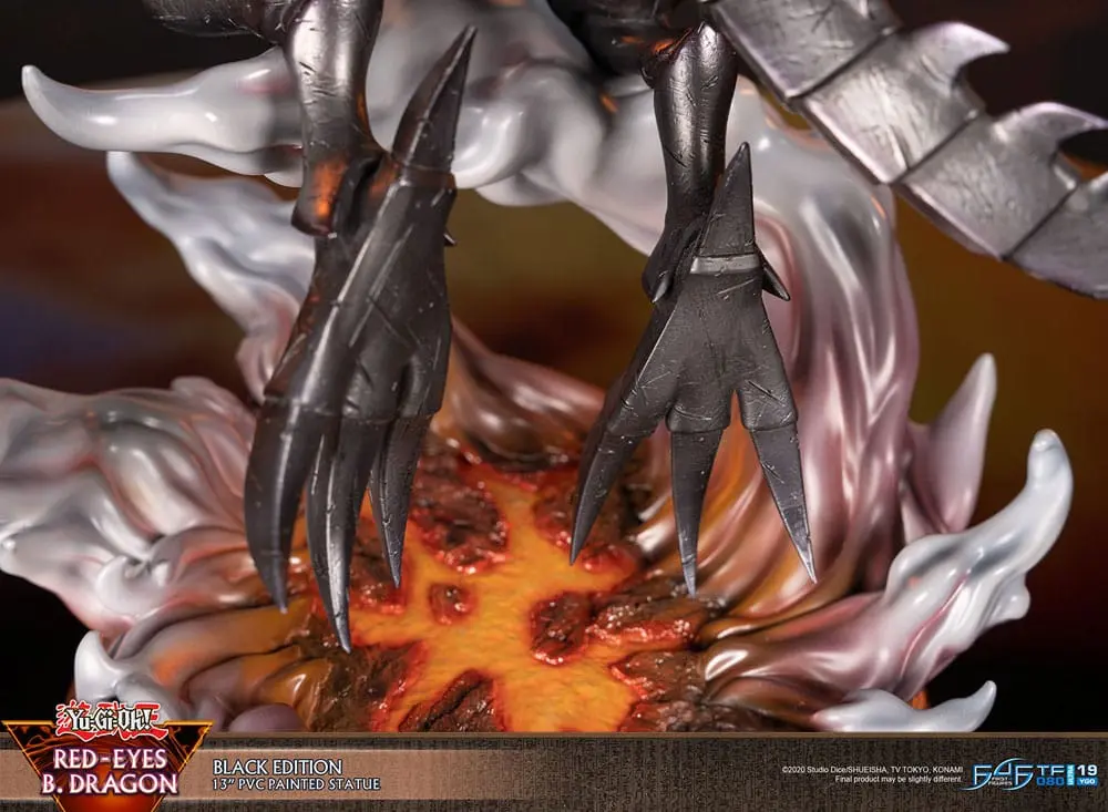 Yu-Gi-Oh! PVC Kip Red-Eyes B. Dragon Black Colour 33 cm fotografija izdelka