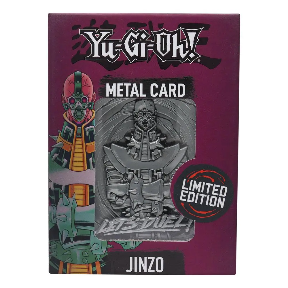 Yu-Gi-Oh! Replika karte Jinzo, Limited Edition fotografija izdelka