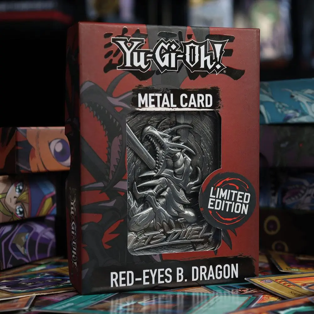 Yu-Gi-Oh! Replika Karte Red Eyes B. Dragon Limited Edition fotografija izdelka