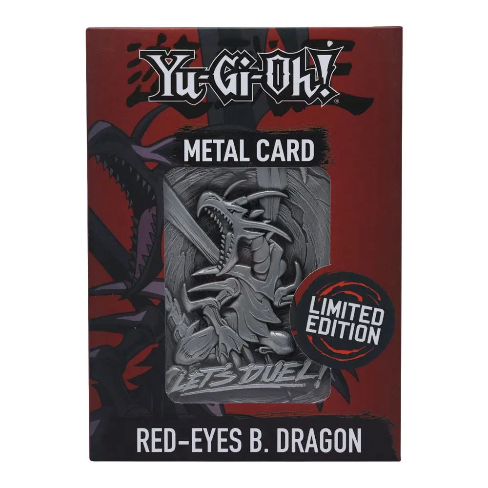 Yu-Gi-Oh! Replika Karte Red Eyes B. Dragon Limited Edition fotografija izdelka