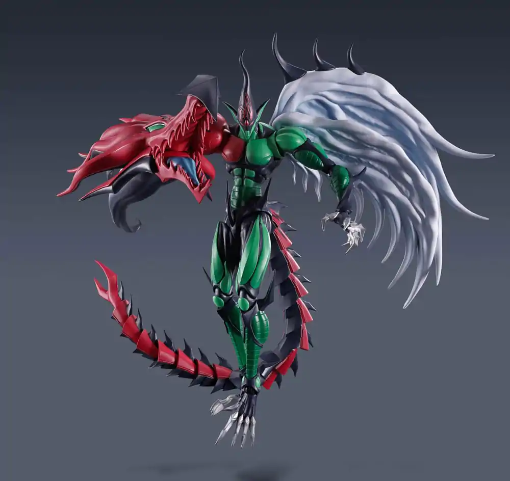 Yu-Gi-Oh! S.H. MonsterArts akcijska figura Elemental Hero Flame Wingman 19 cm fotografija izdelka