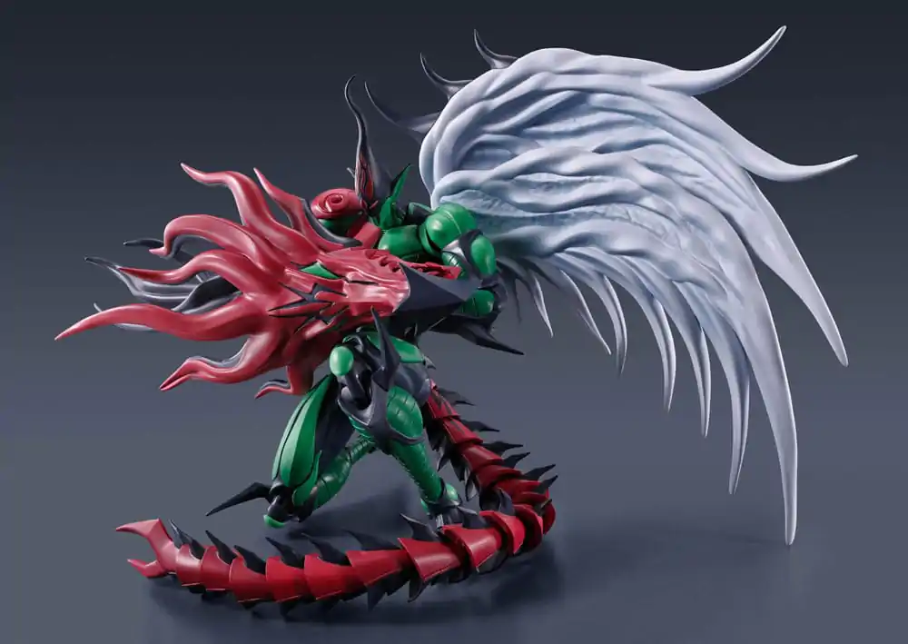 Yu-Gi-Oh! S.H. MonsterArts akcijska figura Elemental Hero Flame Wingman 19 cm fotografija izdelka