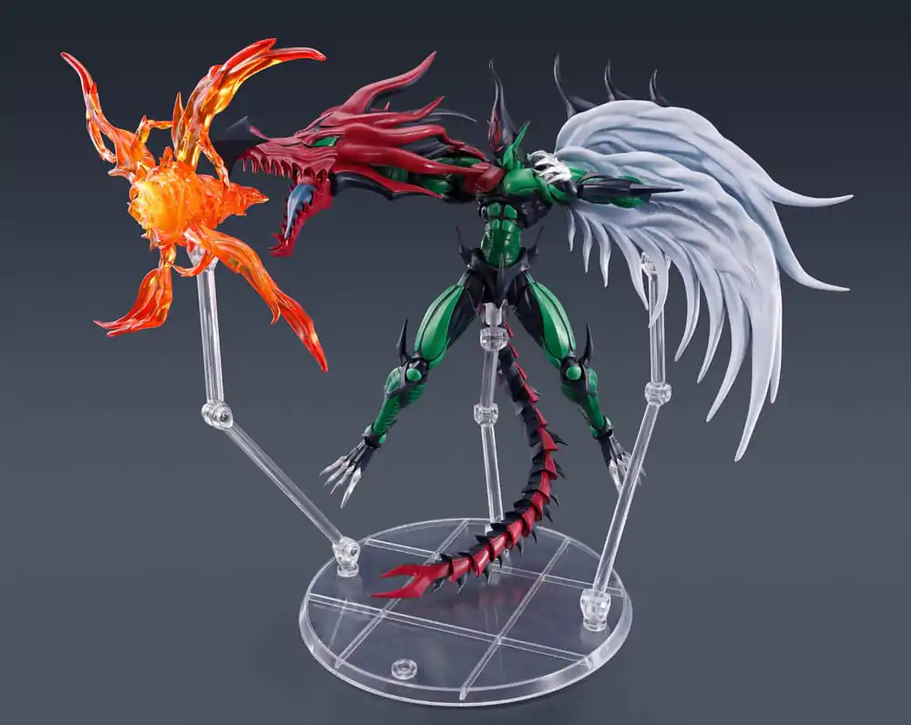Yu-Gi-Oh! S.H. MonsterArts akcijska figura Elemental Hero Flame Wingman 19 cm fotografija izdelka