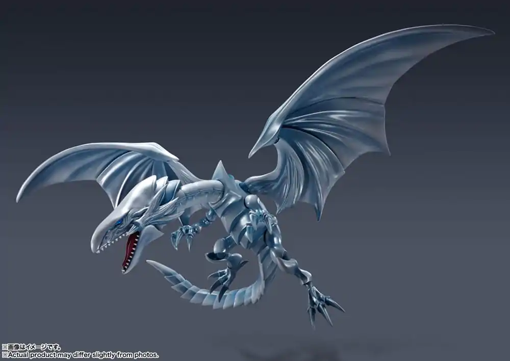 Yu-Gi-Oh! S.H. MonsterArts akcijska figura Blue-Eyes White Dragon 22 cm fotografija izdelka