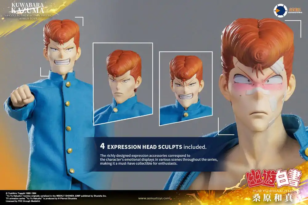 Akcijska figura Yu Yu Hakusho 1/6 Kazuma Kuwabara 30 cm fotografija izdelka