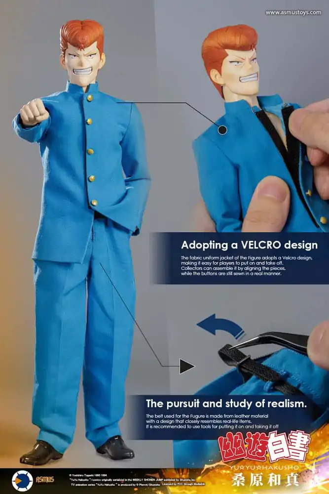 Yu Yu Hakusho akcijska figura 1/6 Kazuma Kuwabara (Luxury Version) 30 cm fotografija izdelka