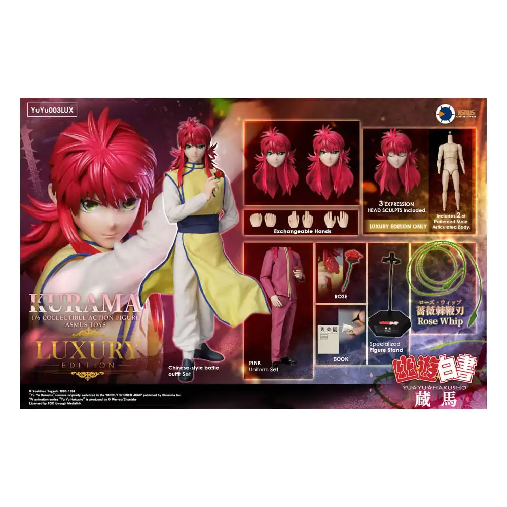 Akcijska figura Yu Yu Hakusho 1/6 Kurama (Luxury Edition) 30 cm fotografija izdelka