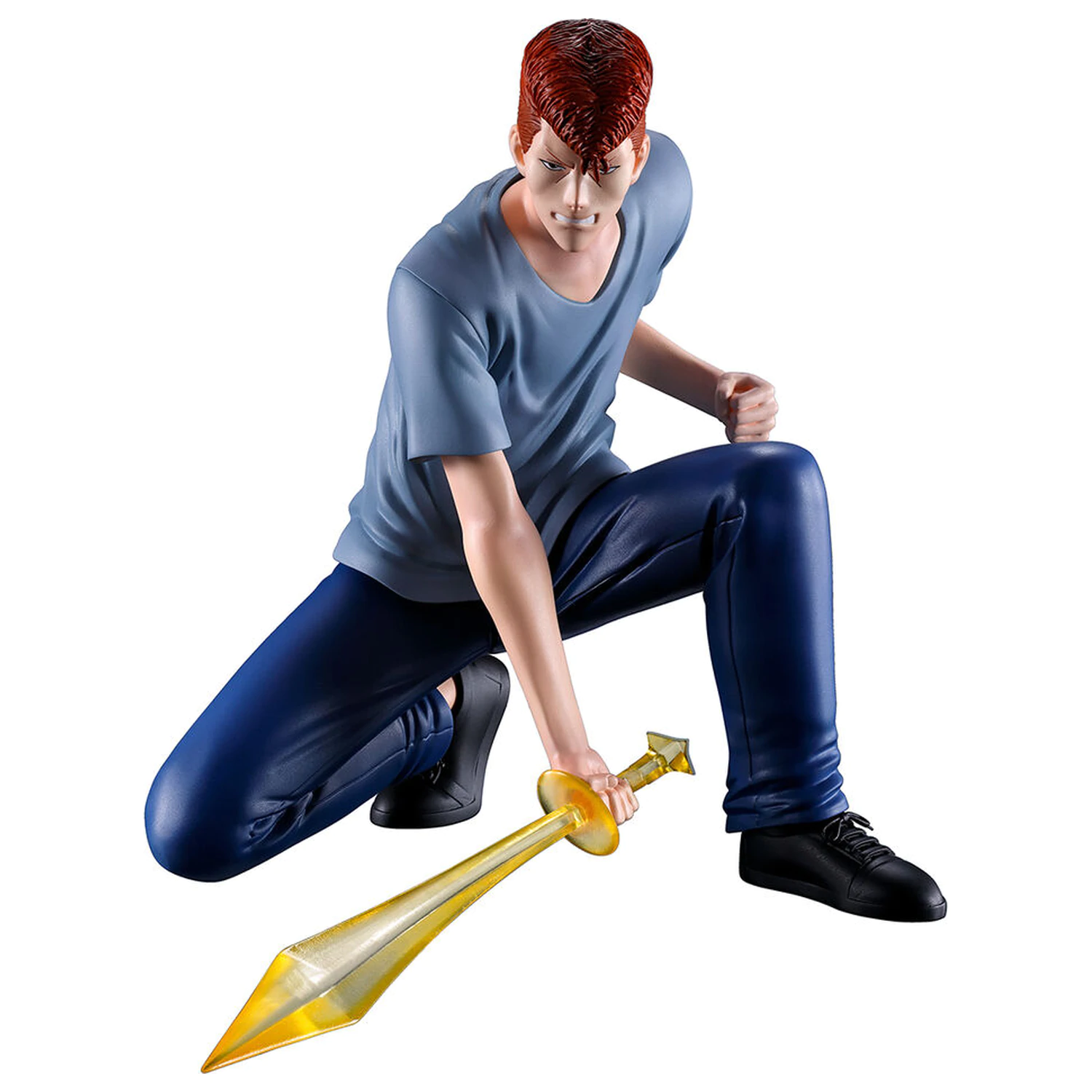 Yu Yu Hakusho Chapter Black Saga Kazuma Kuwabara Ichibansho figura 16cm fotografija izdelka