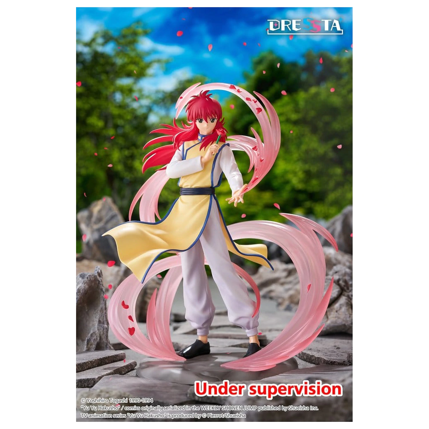 Yu Yu Hakusho Dressta PVC figura Kurama 18 cm fotografija izdelka