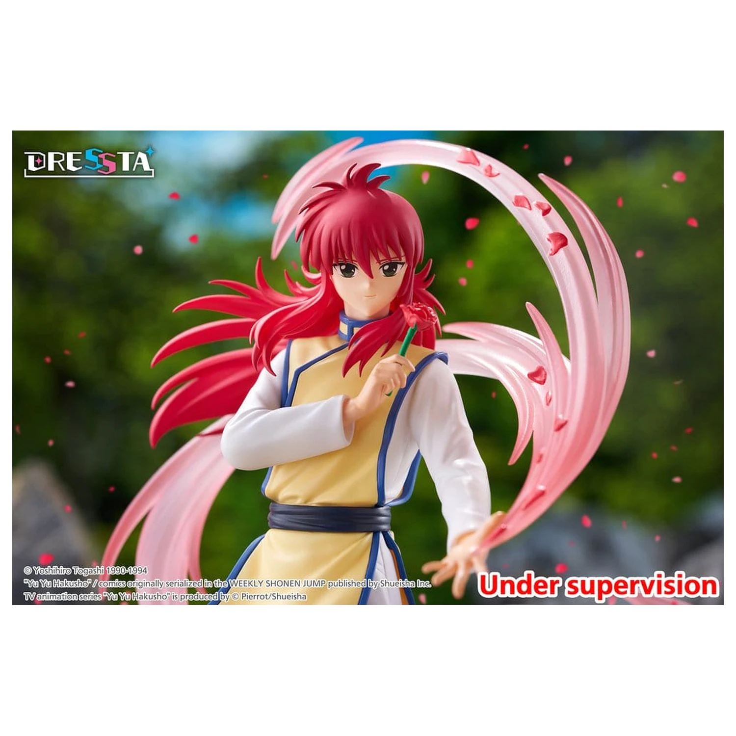 Yu Yu Hakusho Dressta PVC figura Kurama 18 cm fotografija izdelka