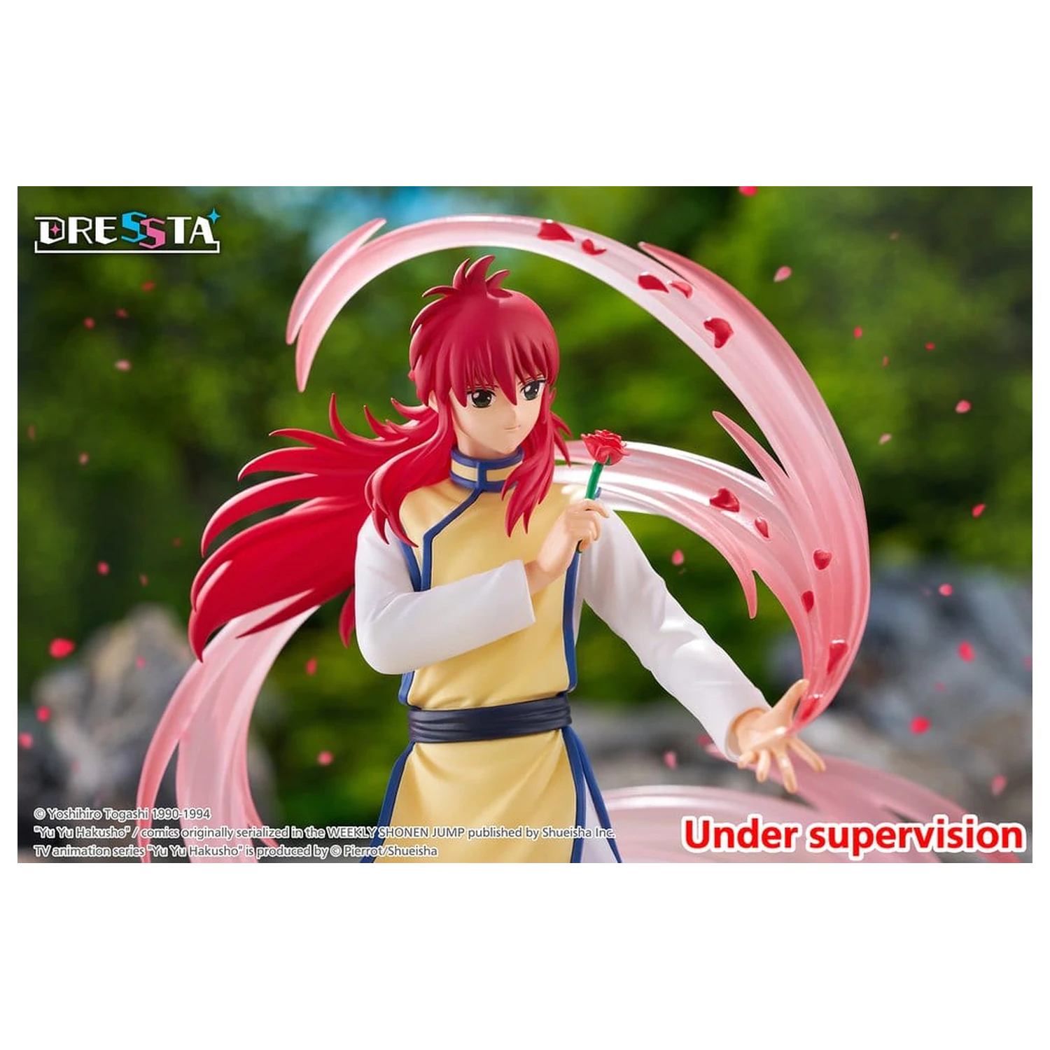 Yu Yu Hakusho Dressta PVC figura Kurama 18 cm fotografija izdelka