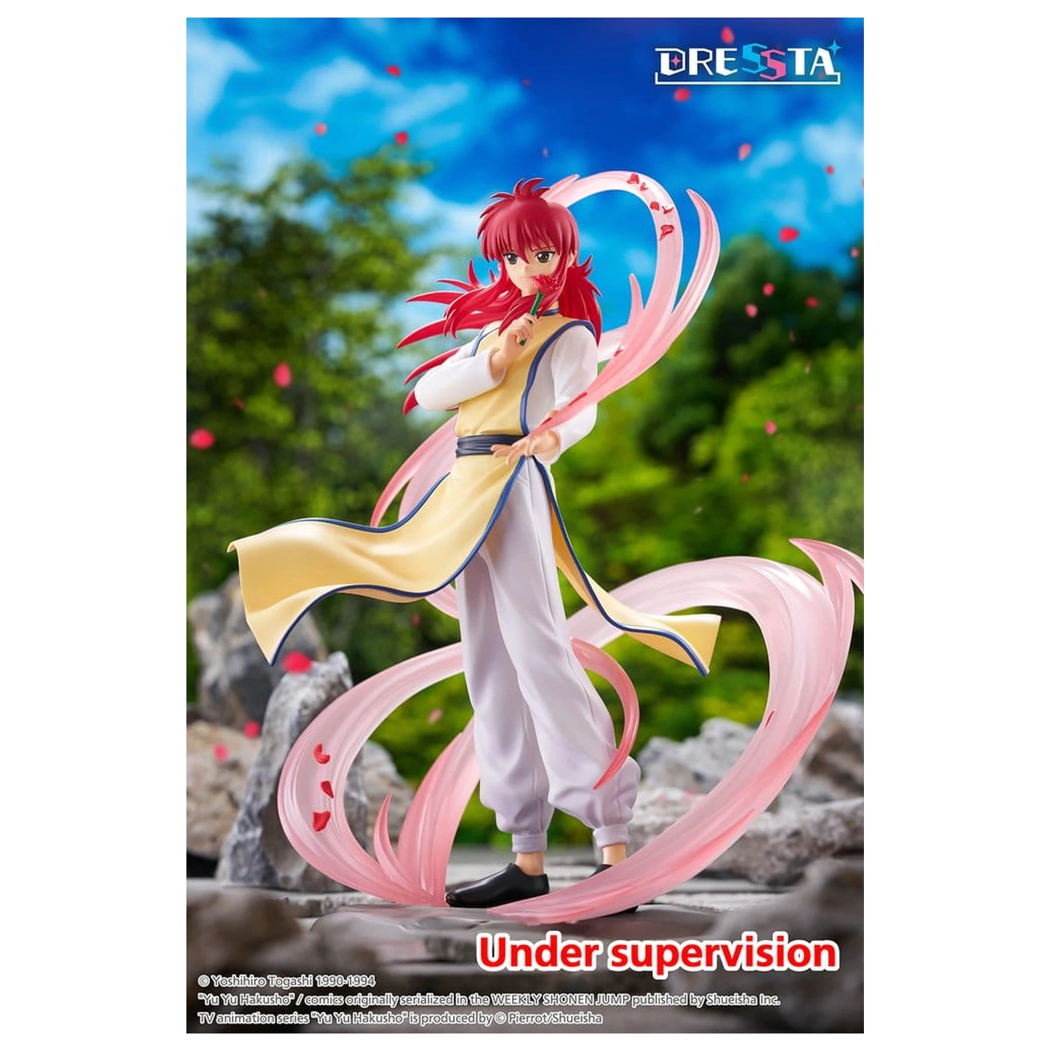 Yu Yu Hakusho Dressta PVC figura Kurama 18 cm fotografija izdelka