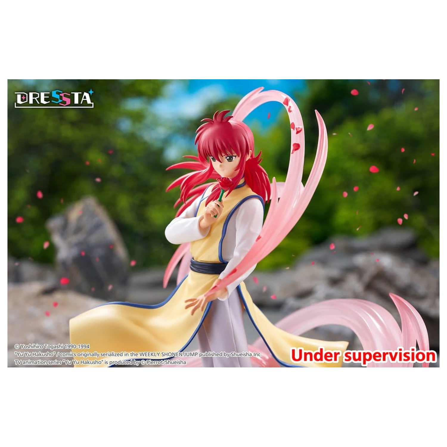 Yu Yu Hakusho Dressta PVC figura Kurama 18 cm fotografija izdelka