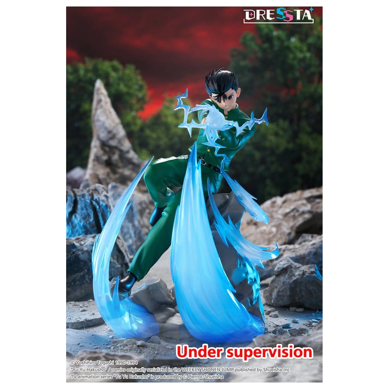 Yu Yu Hakusho Dressta PVC figura Yusuke Urameshi 18 cm fotografija izdelka
