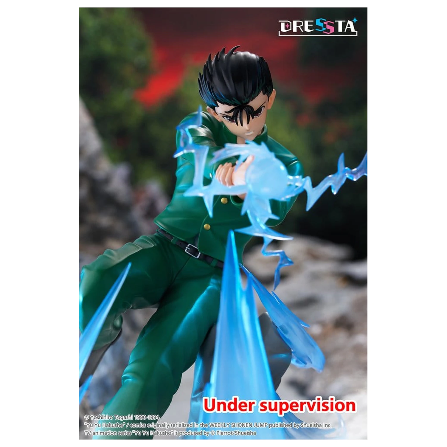 Yu Yu Hakusho Dressta PVC figura Yusuke Urameshi 18 cm fotografija izdelka