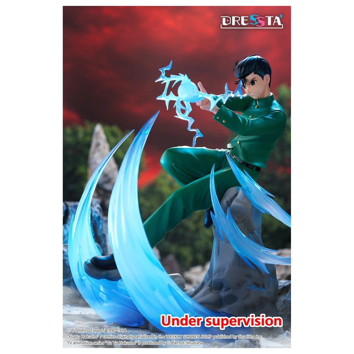 Yu Yu Hakusho Dressta PVC figura Yusuke Urameshi 18 cm fotografija izdelka