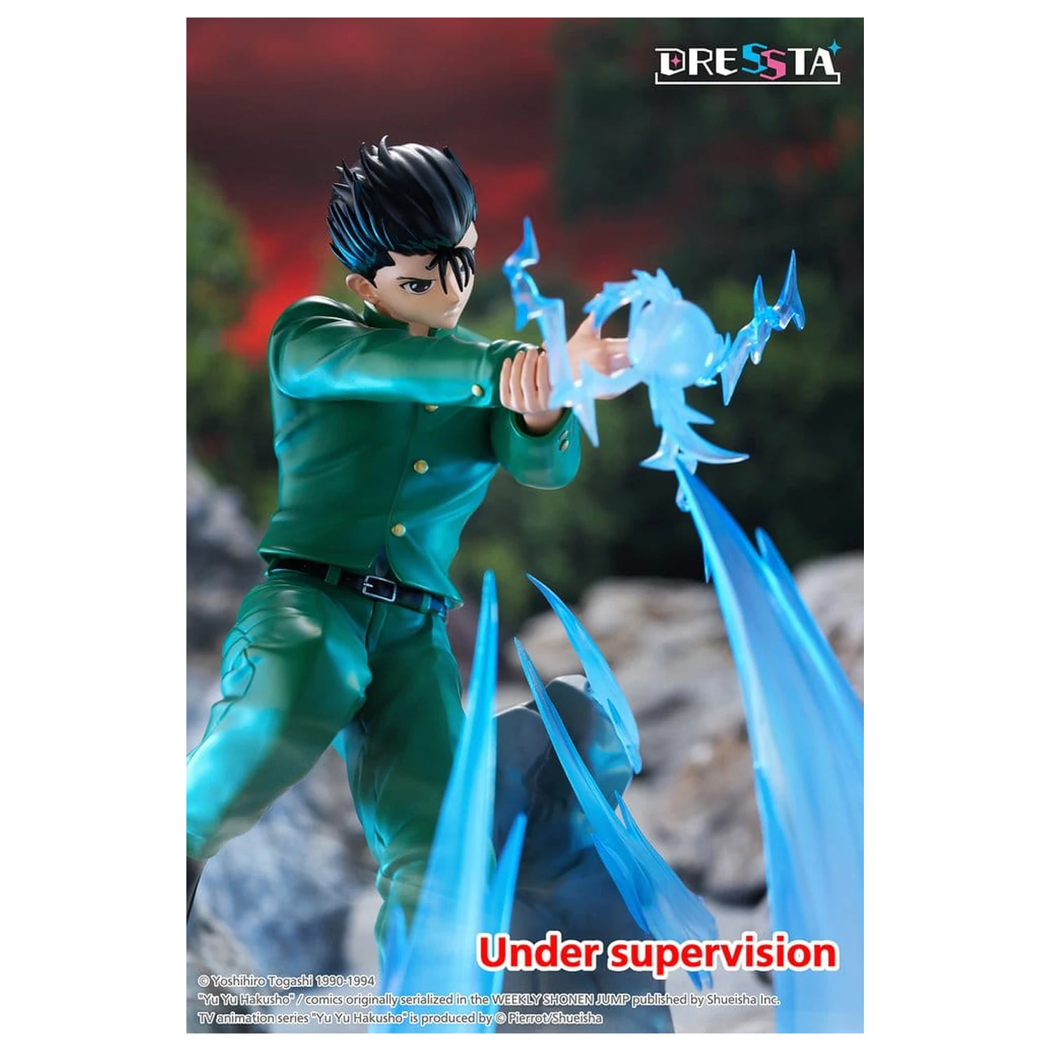 Yu Yu Hakusho Dressta PVC figura Yusuke Urameshi 18 cm fotografija izdelka