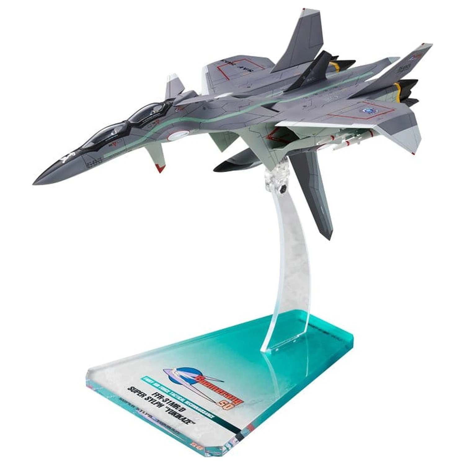 Yukikaze Fairy Air Force Taktični Izvidniški Model Komplet 1/100 FFR-31MR/D Super Sylph Yukikaze Renewal Ver. 22 cm fotografija izdelka