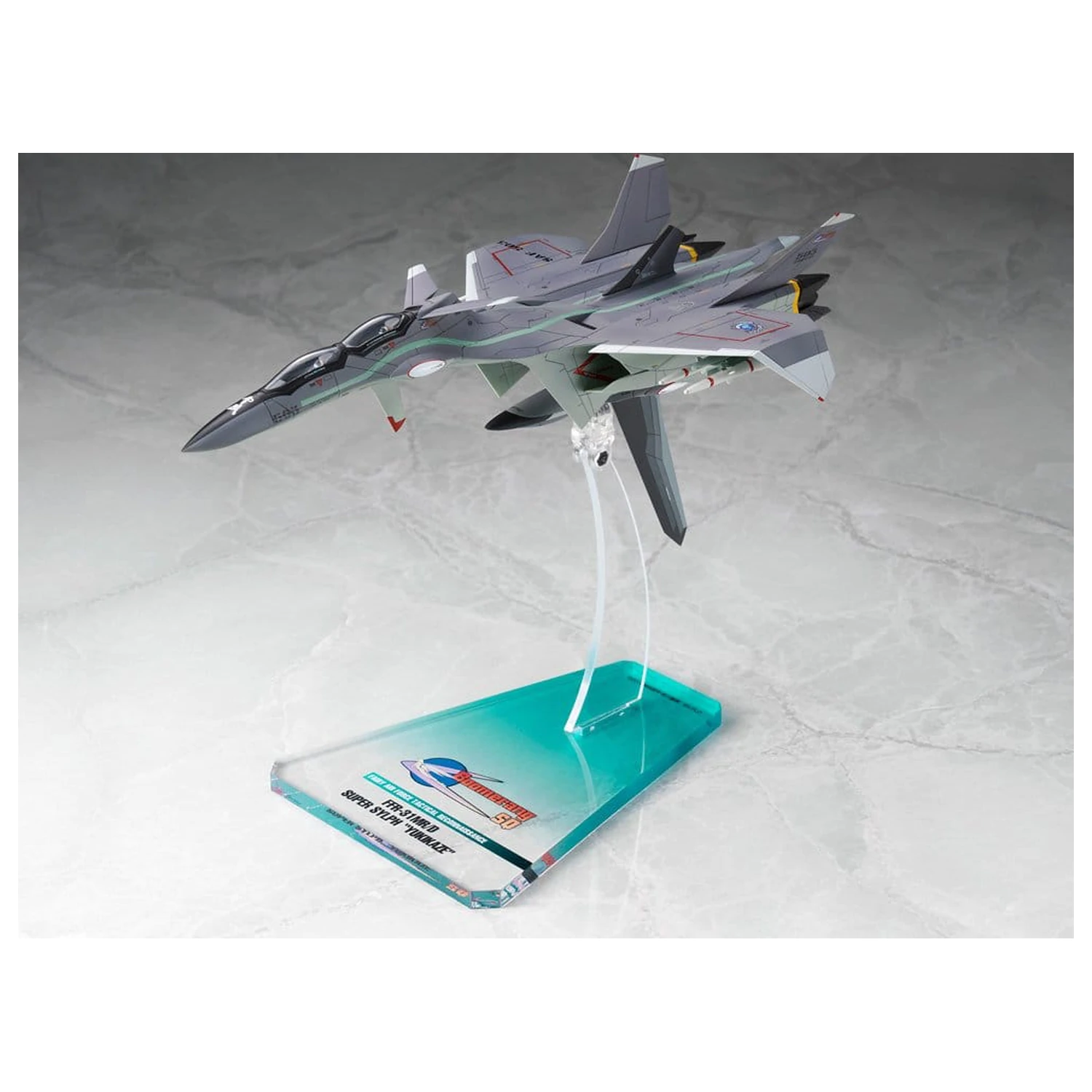 Yukikaze Fairy Air Force Taktični Izvidniški Model Komplet 1/100 FFR-31MR/D Super Sylph Yukikaze Renewal Ver. 22 cm fotografija izdelka