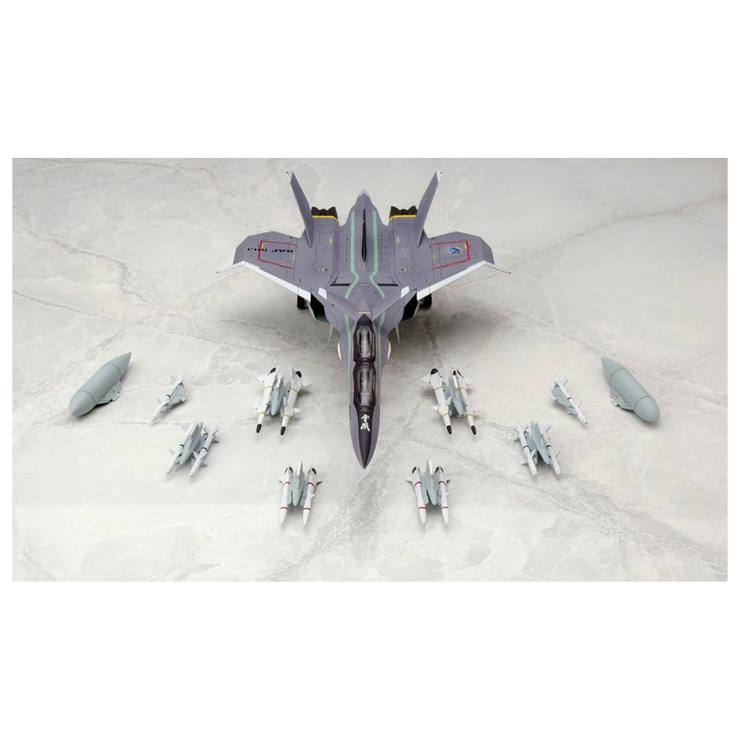 Yukikaze Fairy Air Force Taktični Izvidniški Model Komplet 1/100 FFR-31MR/D Super Sylph Yukikaze Renewal Ver. 22 cm fotografija izdelka