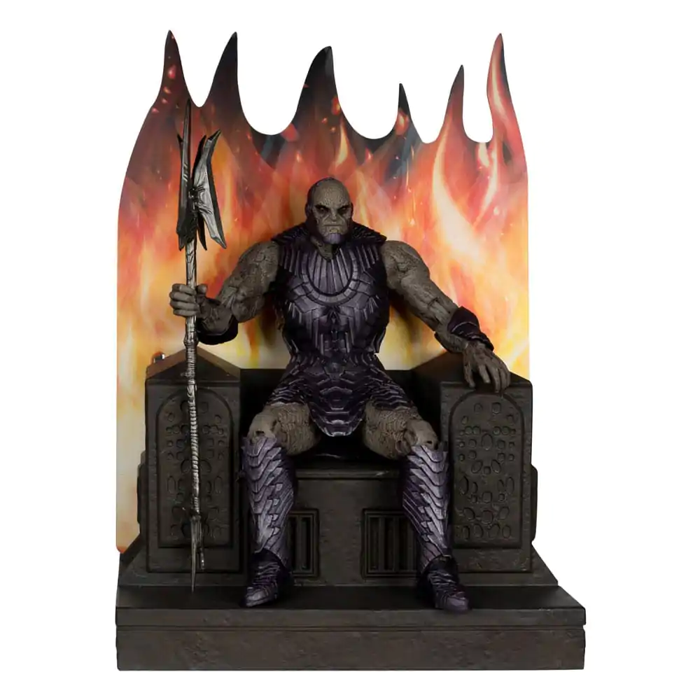 Zack Snyder's Justice League DC Multiverse Mega Akcijska Figura Darkseid s Prestolom (Gold Label) 24 cm fotografija izdelka