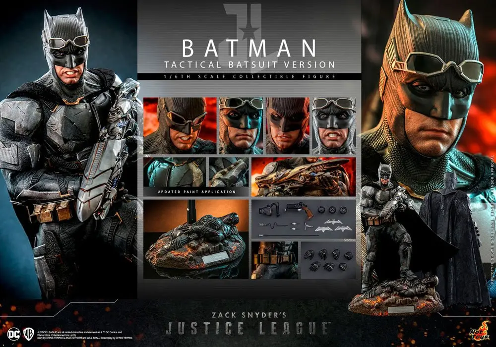 Zack Snyder`s Justice League Akcijska Figura 1/6 Batman (Tactical Batsuit Version) 33 cm fotografija izdelka