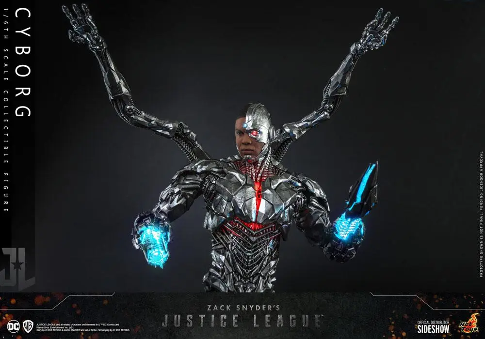 Akcijska figura Zack Snyder`s Justice League 1/6 Cyborg 32 cm fotografija izdelka