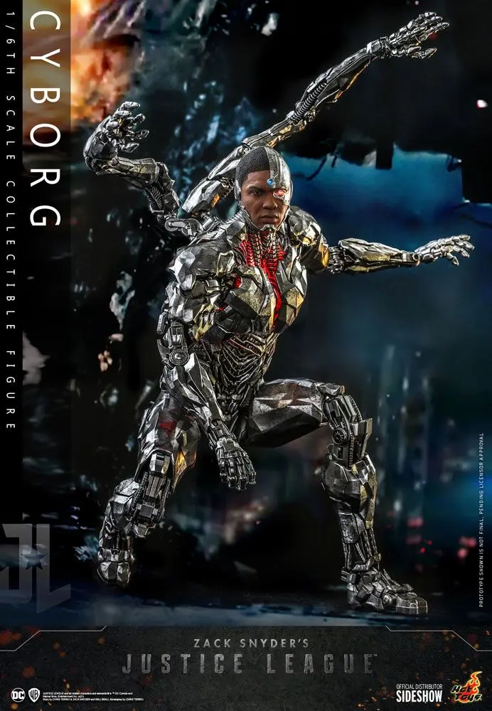 Akcijska figura Zack Snyder`s Justice League 1/6 Cyborg 32 cm fotografija izdelka