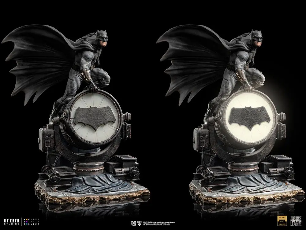 Zack Snyder's Justice League Deluxe Art Scale Kip 1/10 Batman na Batsignalu 28 cm fotografija izdelka