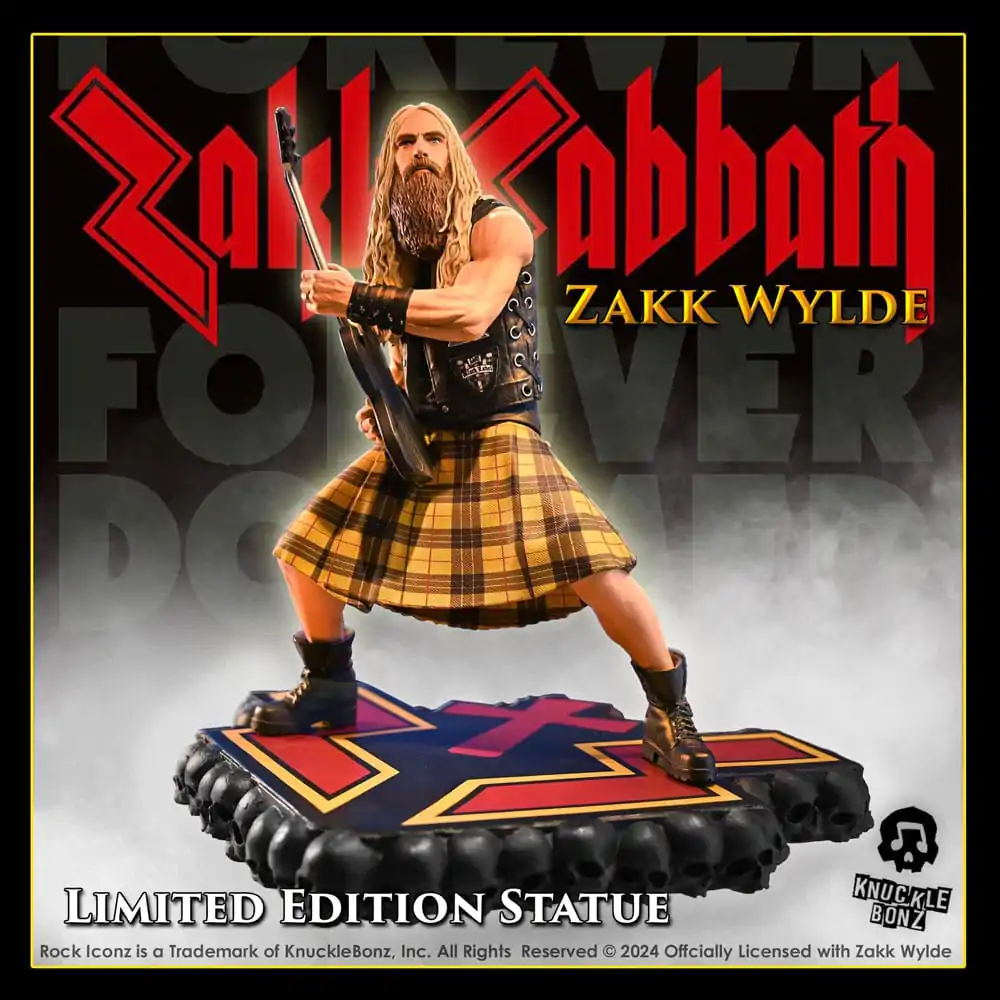 Zakk Sabbath Rock Iconz Kip Zakk Wylde II 22 cm fotografija izdelka