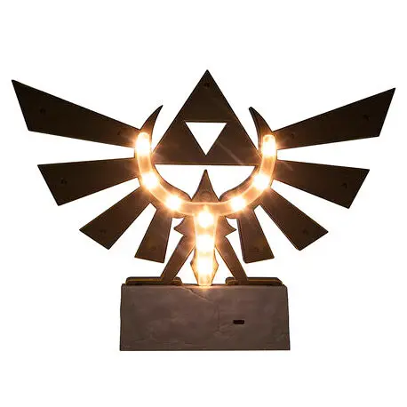 Legend of Zelda svetilka Hyrule Crest fotografija izdelka