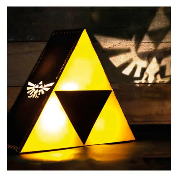 Zelda Triforce svetilka fotografija izdelka