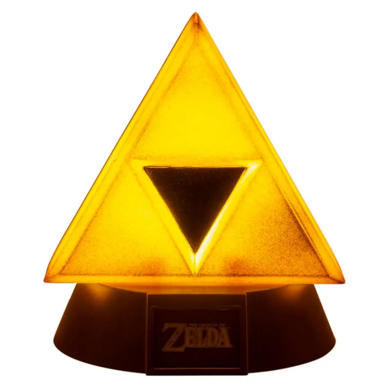 The Legend of Zelda 3D svetilka v obliki ikone Gold Triforce 10 cm fotografija izdelka