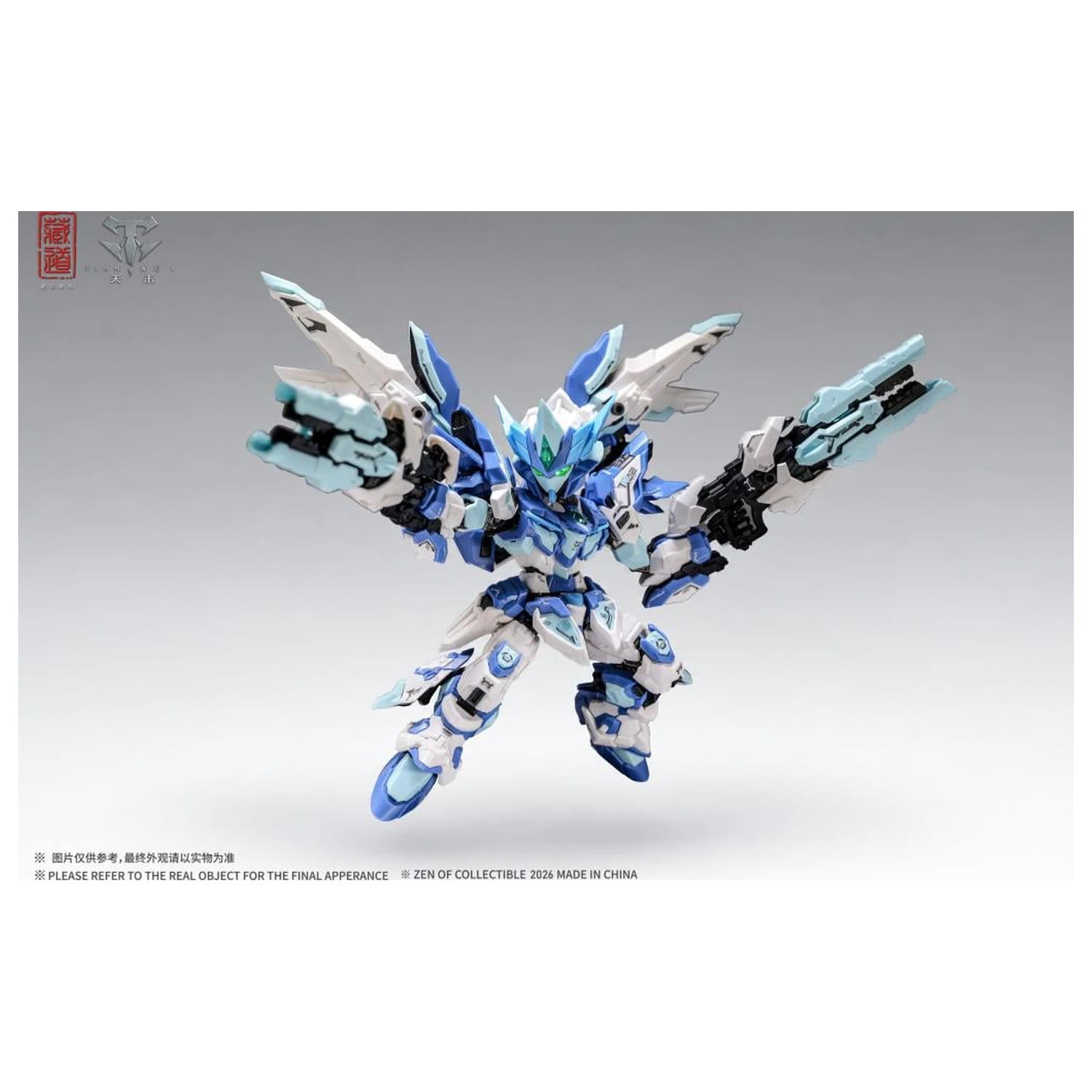 ZEN OF Collectible CD-TGM-01C TGM Tian Fa Blue LE Model za sestavljanje 14 cm fotografija izdelka