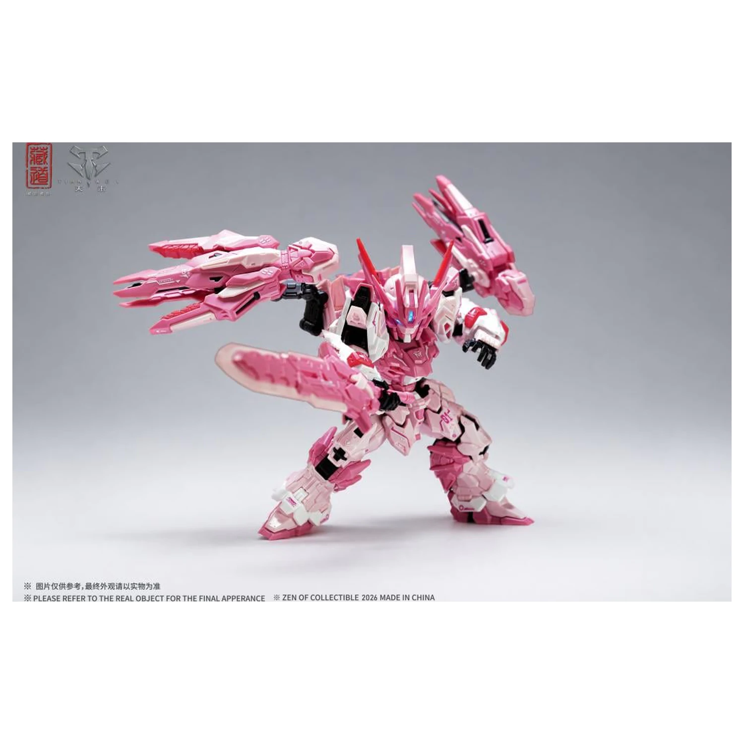 Zen of Collectible CD-TGM-01C TGM Tian Wei Pink LE Plastični model 14 cm fotografija izdelka