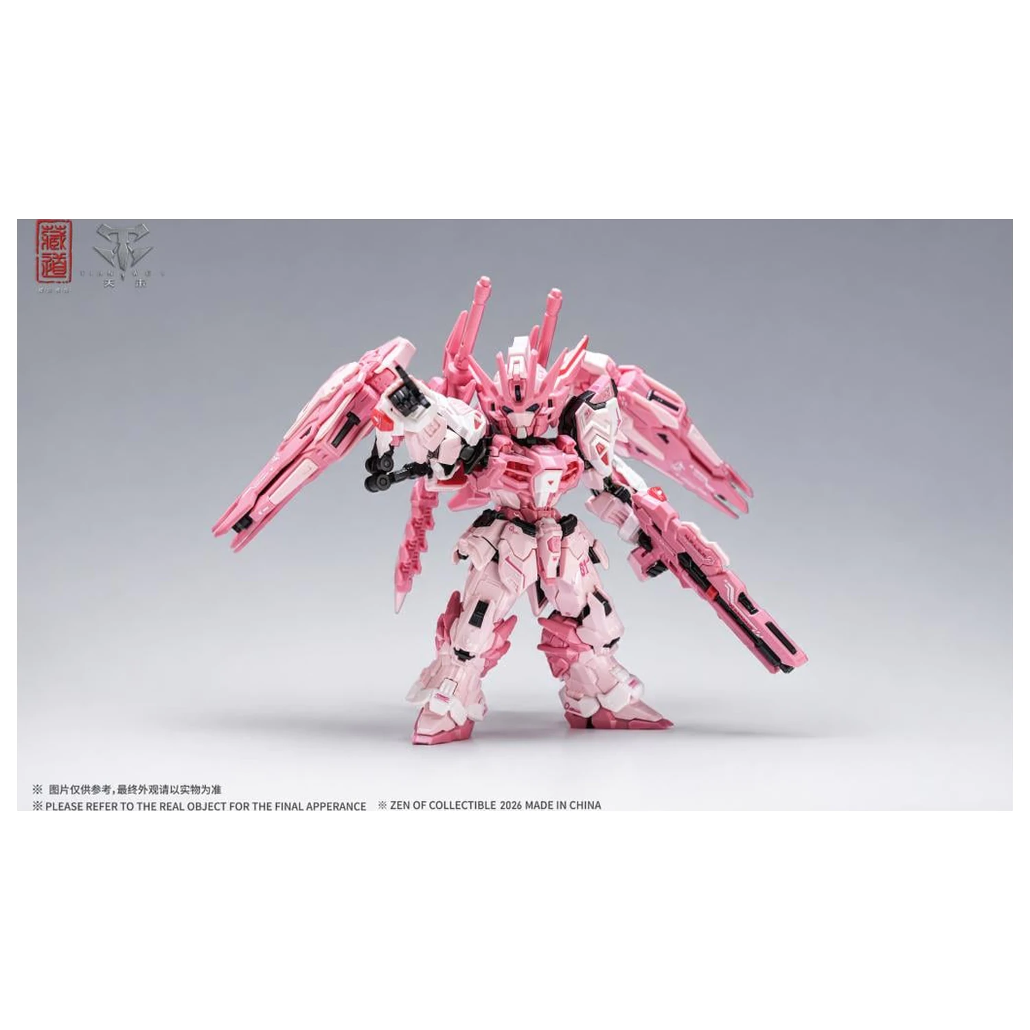 Zen of Collectible CD-TGM-01C TGM Tian Wei Pink LE Plastični model 14 cm fotografija izdelka