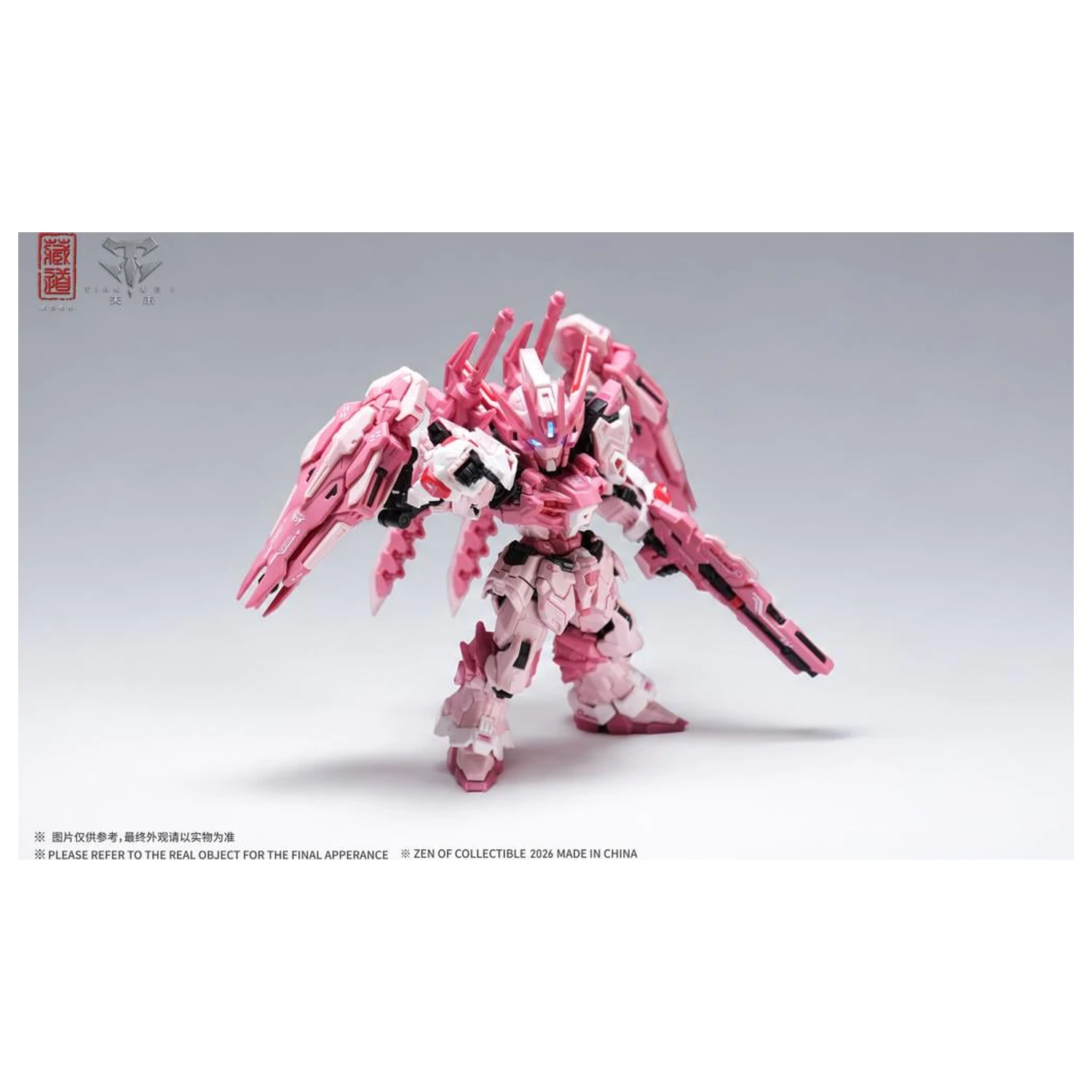 Zen of Collectible CD-TGM-01C TGM Tian Wei Pink LE Plastični model 14 cm fotografija izdelka