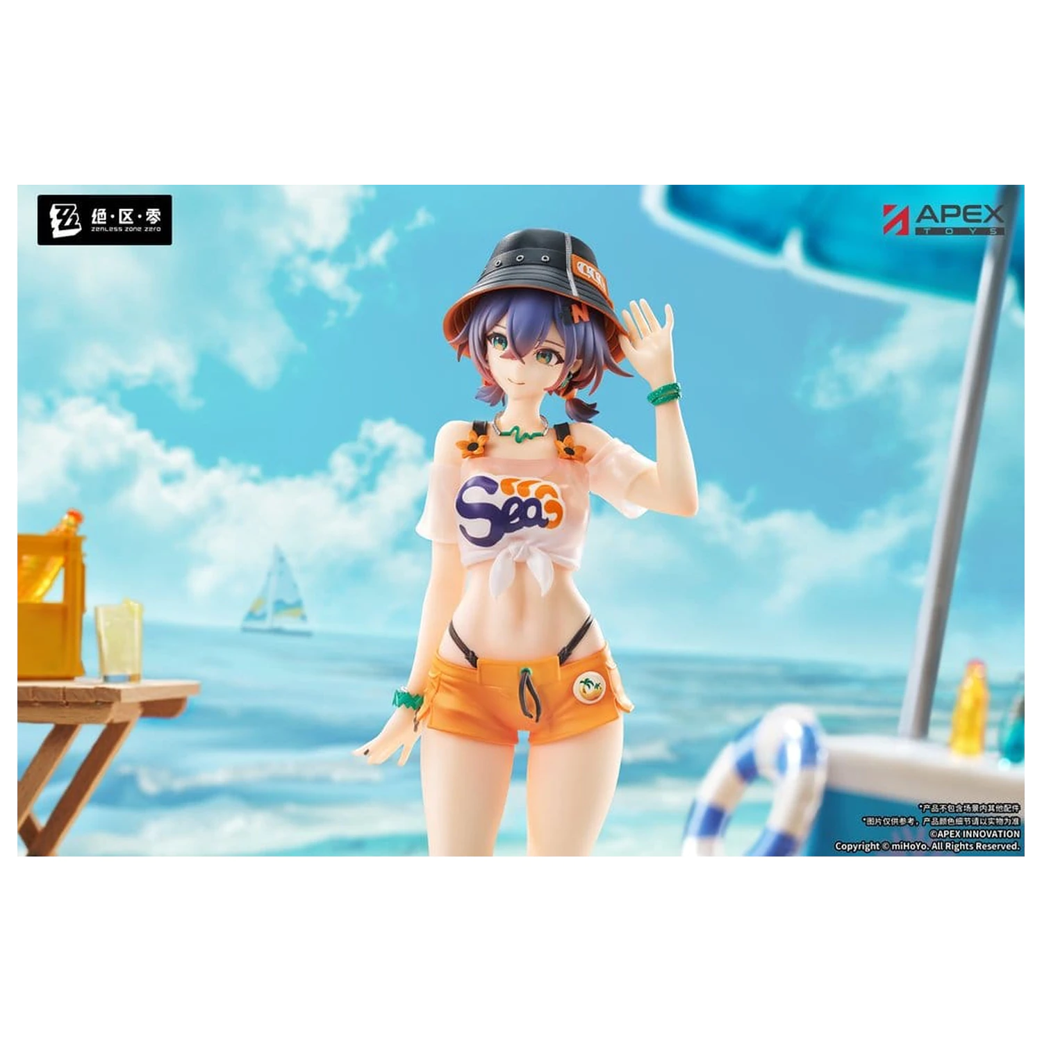 Zenless Zone Zero Limpie Series PVC figurica 1/8 Belle Summer Skies Ver. 22 cm fotografija izdelka