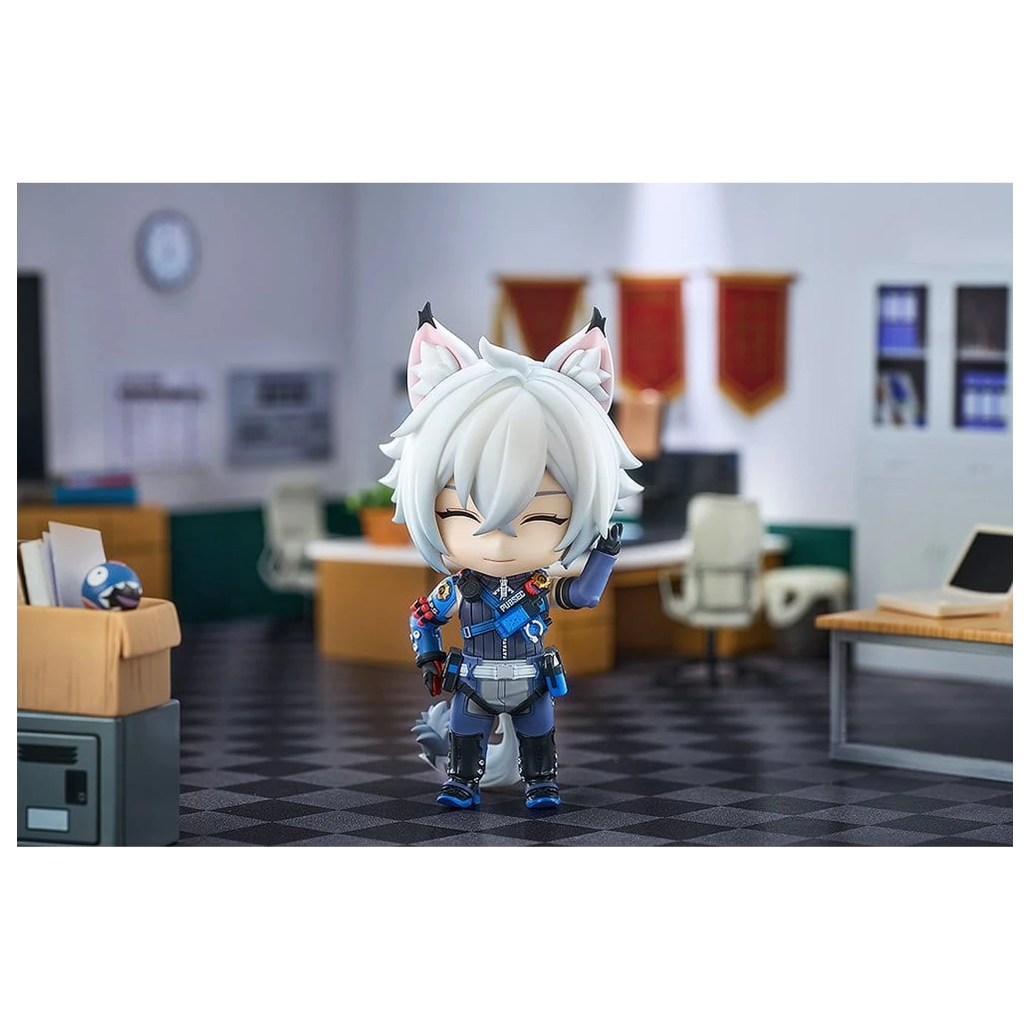 Zenless Zone Zero Nendoroid akcijska figura Seth Lowell 10 cm fotografija izdelka