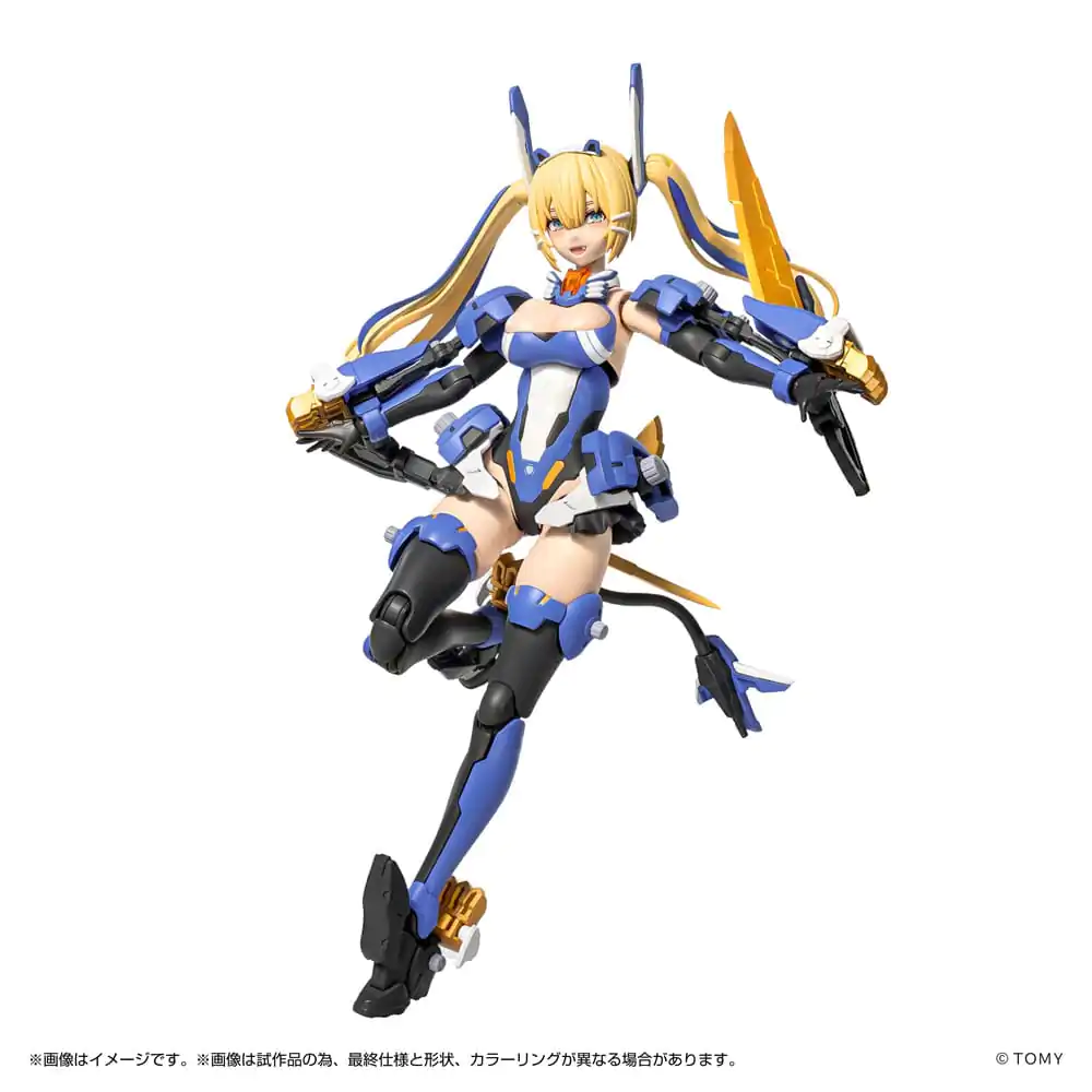 Zoids Plastični komplet za sestavljanje 1/10 MV-01 Ao Kiriyama in Blade Liger 17 cm fotografija izdelka