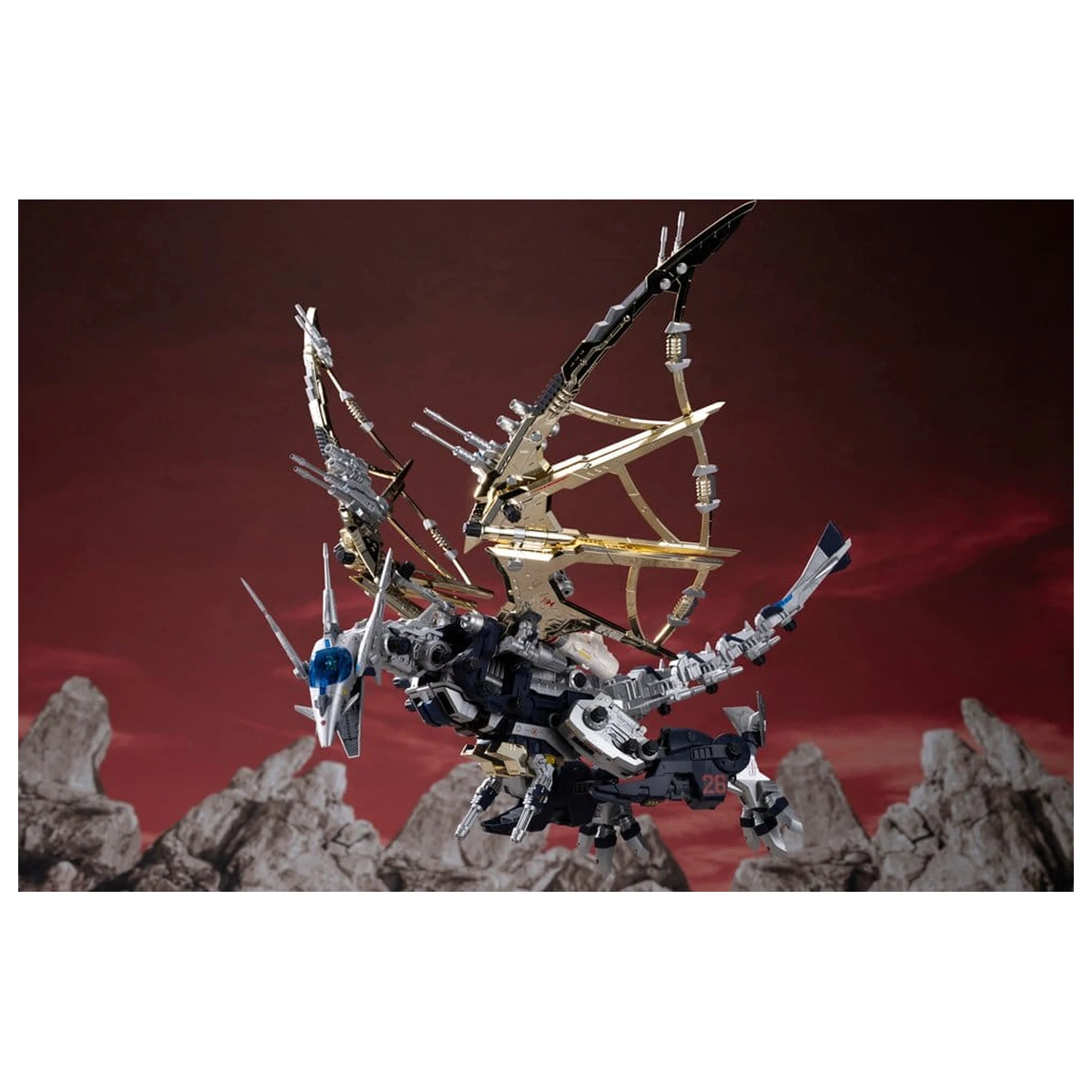 Zoids komplet plastičnega modela 1/72 RPZ-14 Salamander F2 61 cm fotografija izdelka