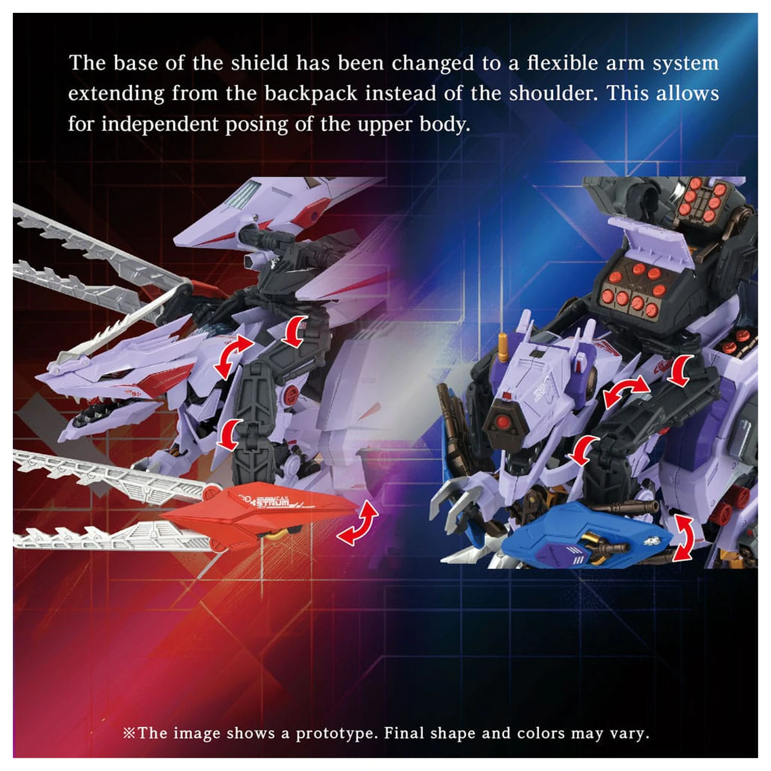 Zoids komplet modelov komplet dodatkov AM-Z01CP Berserk Fury Sturm & Jagd Unit fotografija izdelka