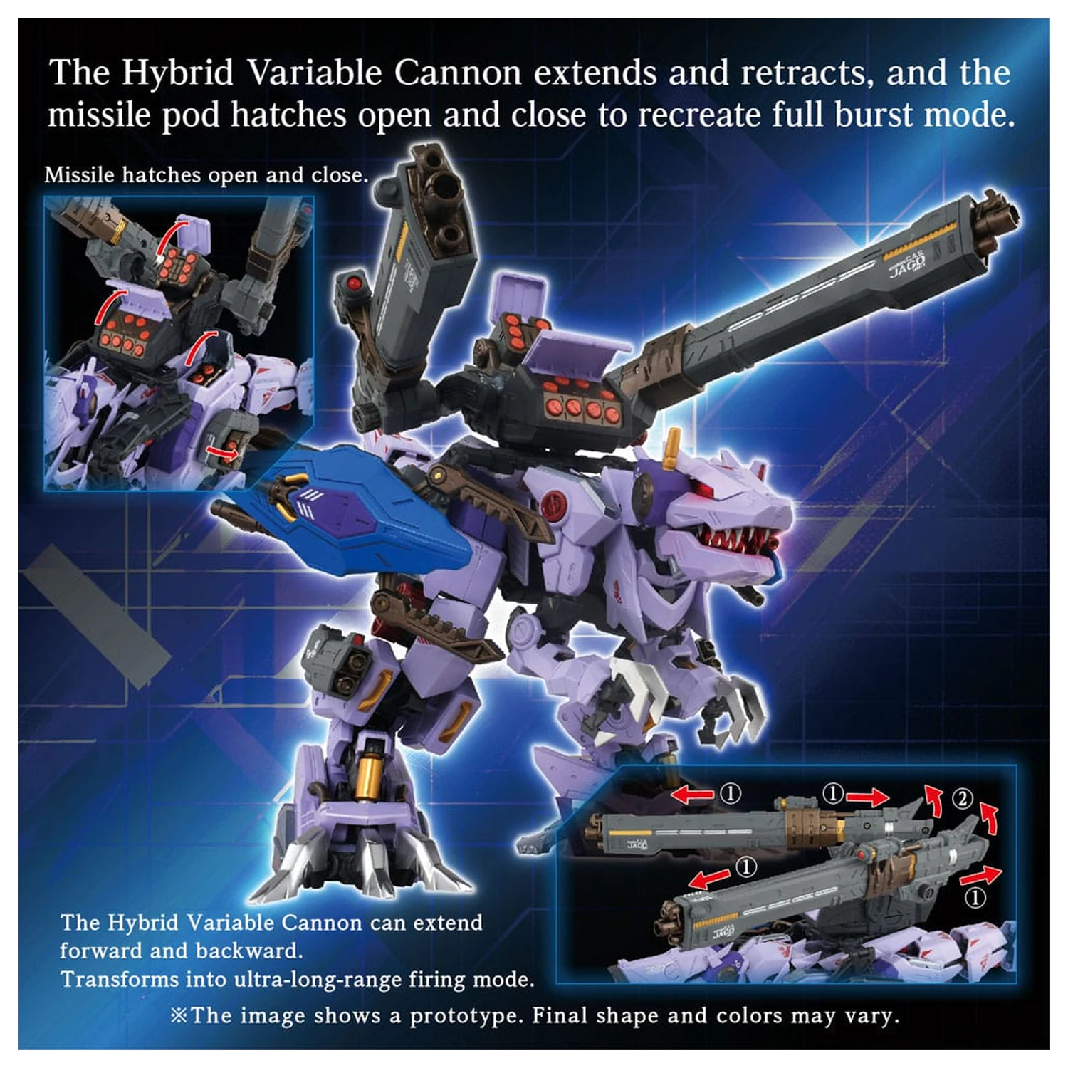 Zoids komplet modelov komplet dodatkov AM-Z01CP Berserk Fury Sturm & Jagd Unit fotografija izdelka