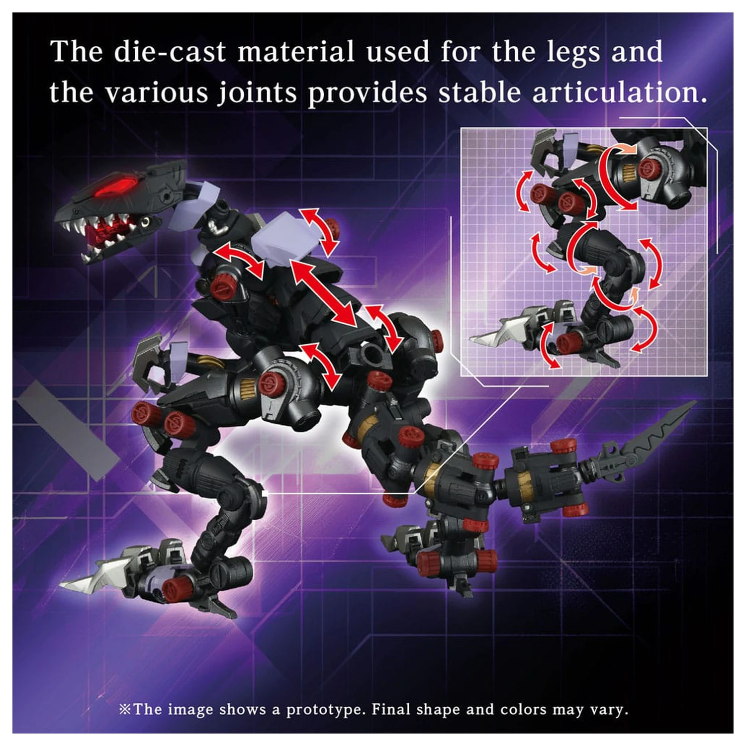 Zoids Komplet plastičnega modela AM-Z01EX Berserk Fury (Elementary Body) fotografija izdelka