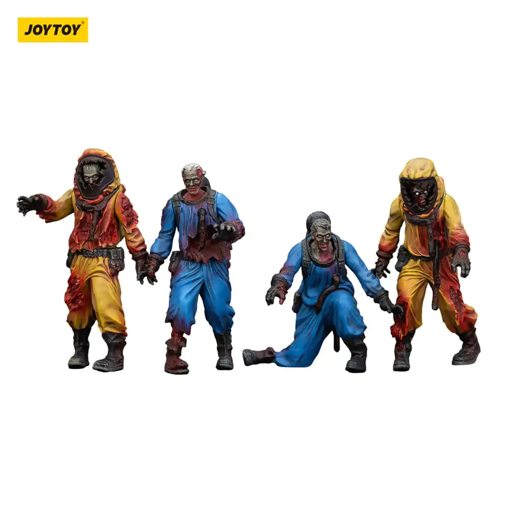 Zombie Dark Source akcijske figure 4-Pack Biochemical Lab Team 8 cm fotografija izdelka