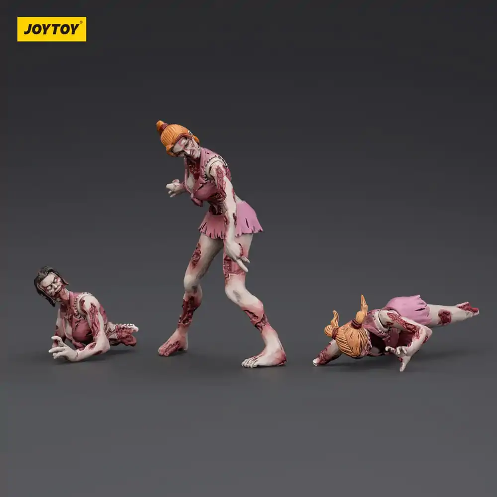 Akcijske figure Zombie Dark Source 3-Pack Cheer Leaders 8 cm fotografija izdelka