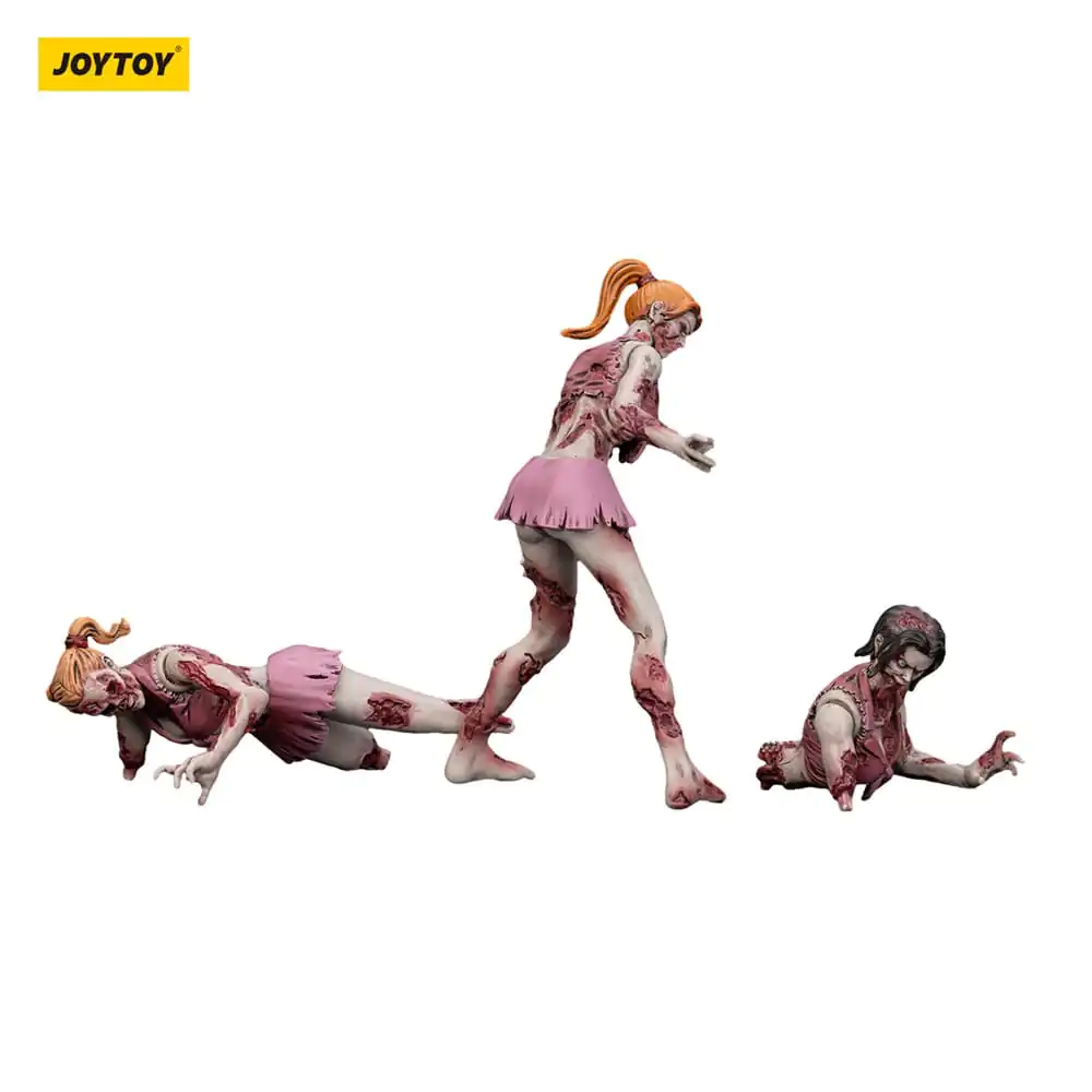 Akcijske figure Zombie Dark Source 3-Pack Cheer Leaders 8 cm fotografija izdelka
