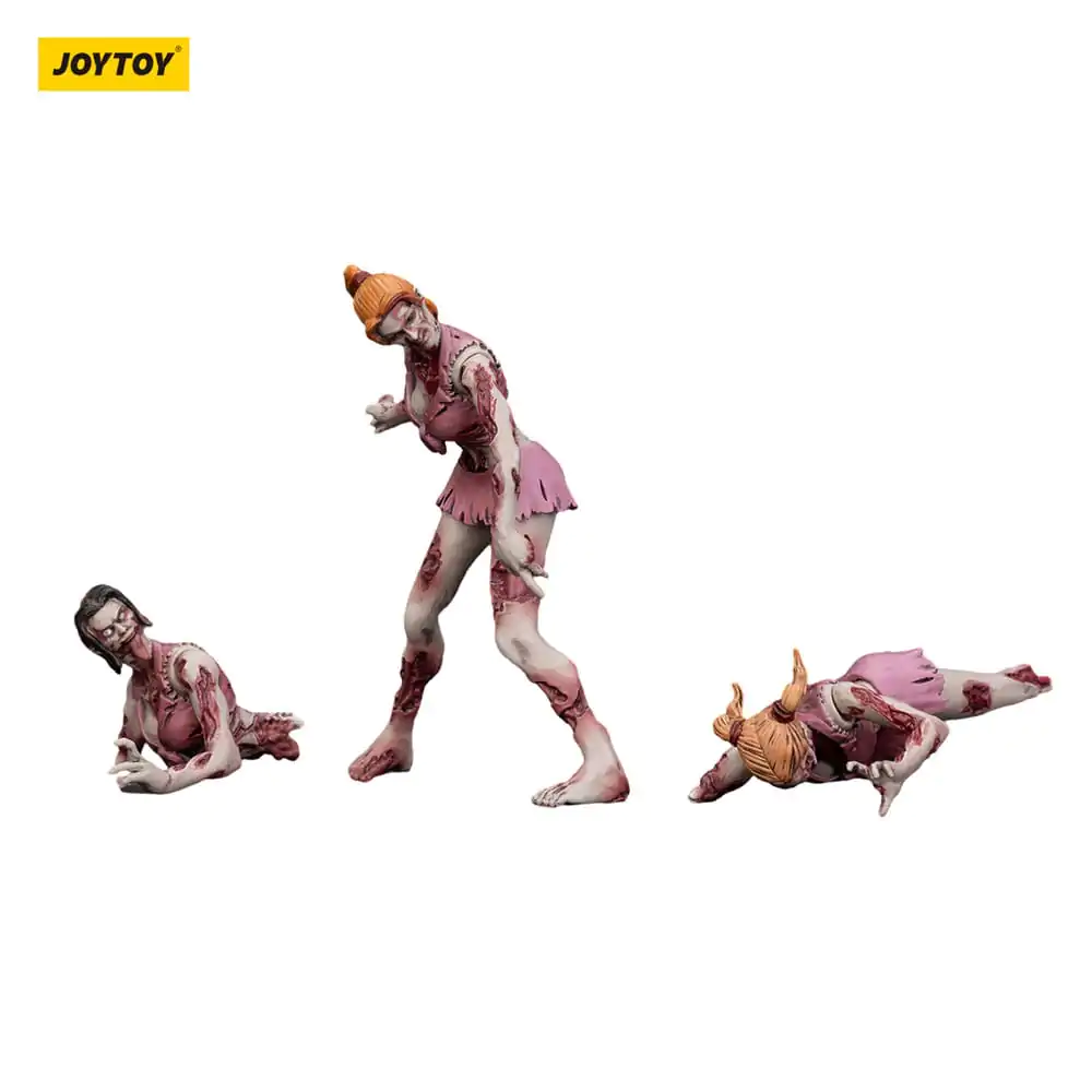 Akcijske figure Zombie Dark Source 3-Pack Cheer Leaders 8 cm fotografija izdelka
