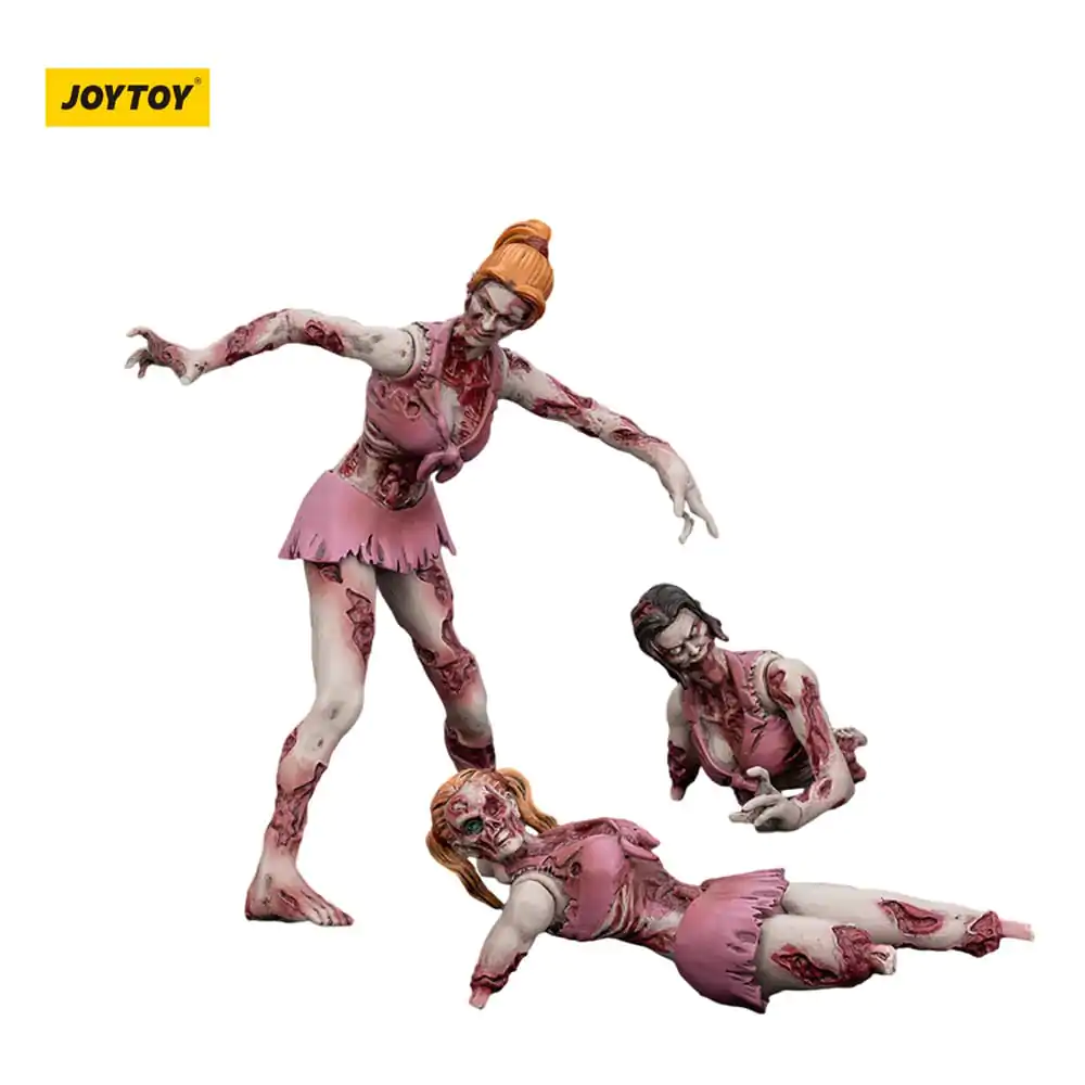 Akcijske figure Zombie Dark Source 3-Pack Cheer Leaders 8 cm fotografija izdelka